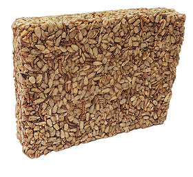 Wildlife Sciences seed bars close-up show natural ingredients for birds.