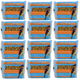 Wildlife Sciences Songbird Seed Bars in recyclable packaging attract backyard songbirds.