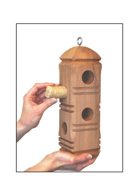 Wildlife Sciences suet plugs 12-ounce packs ready for frequent bird visits.