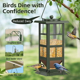 Wildpark easy-fill flip-top lid for quick refilling and cleaning.