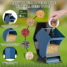 Wildpark Triple-squirrel defense system reduces access