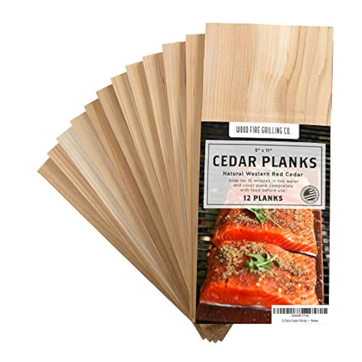 Wildwood Grilling cedar planks for salmon provide smoky flavor on grill or in oven.