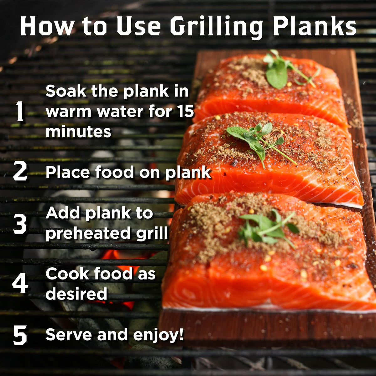 Wildwood Grilling FSC-certified western red cedar planks bulk.
