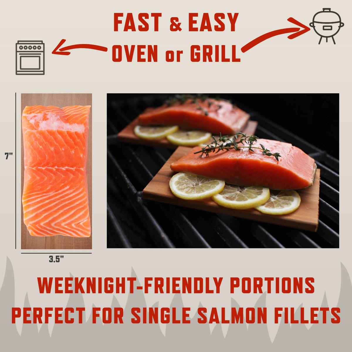 Wildwood Grilling vegetables on cedar plank for versatile, flavorful grill nights.