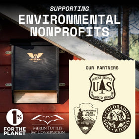 WildYard BIGBATBOX supports natural bat predators that help manage garden insects.