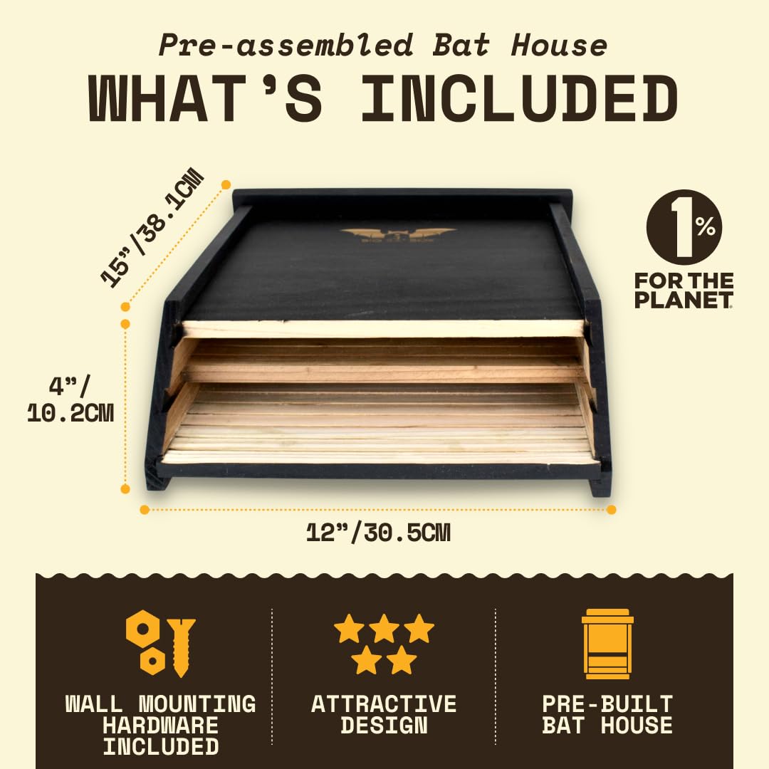 WildYard BIGBATBOX stainless hardware detail demonstrates durable outdoor installation.