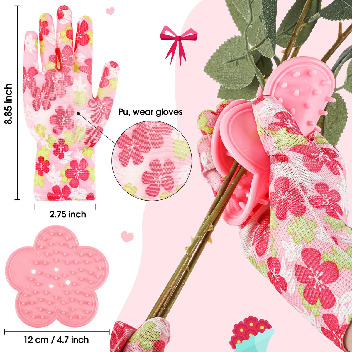 WILLBOND floral tapes in five colors for secure bouquet wraps