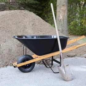 Natural pine wood finish from WILLBOND complements garden gear and durability