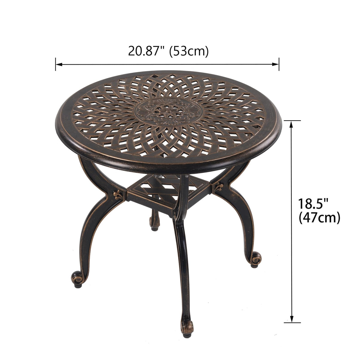 WILOUNGE adjustable screw-in legs with protective feet for leveling on uneven floors.