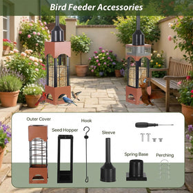 Wilytoin supports cardinals, finches, and chickadees for diverse birdwatching