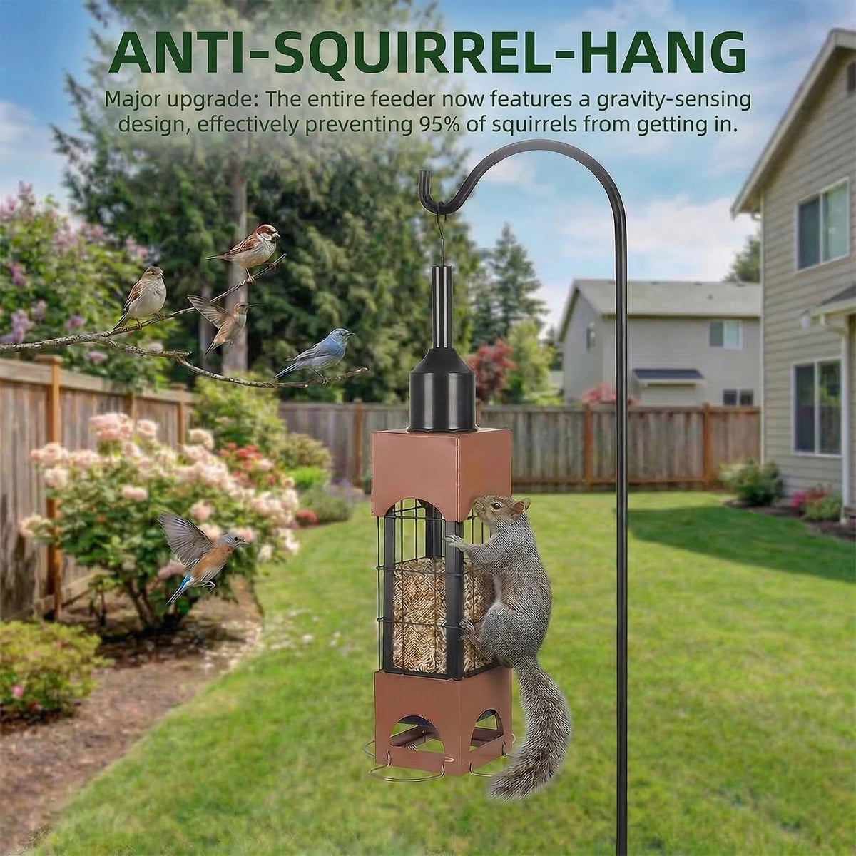 Wilytoin heavy-duty metal construction for durable outdoor use