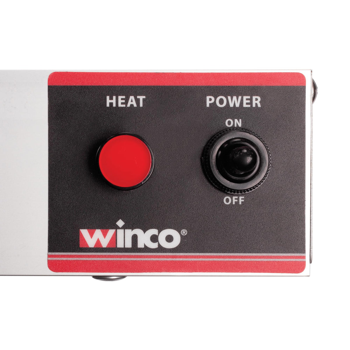 Winco ESH-48 tubular heating element delivers even infrared warmth without hotspots