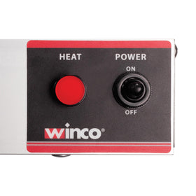 Winco ESH-48 tubular heating element delivers even infrared warmth without hotspots