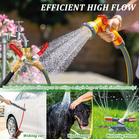 Windblowgrass easy-grip connectors speed setup and reduce hand strain.