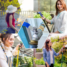 Windblowgrass versatile garden faucet ideal for gardens, RVs, and irrigation systems.