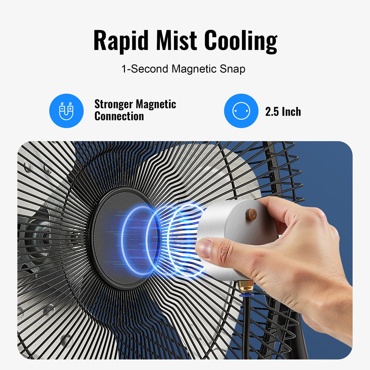 Windigaga universal hose adapter ensures leak-proof connections.