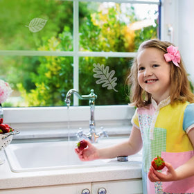WindowAlert decals deter wildlife while maintaining home décor.