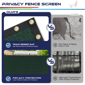 Windscreen4less easy roll out install with zip ties included