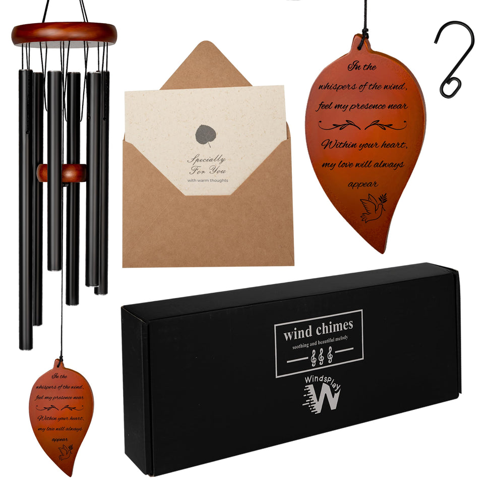 Windsplay best memorial wind chimes outside provide a peaceful outdoor tribute and gentle breeze tones.