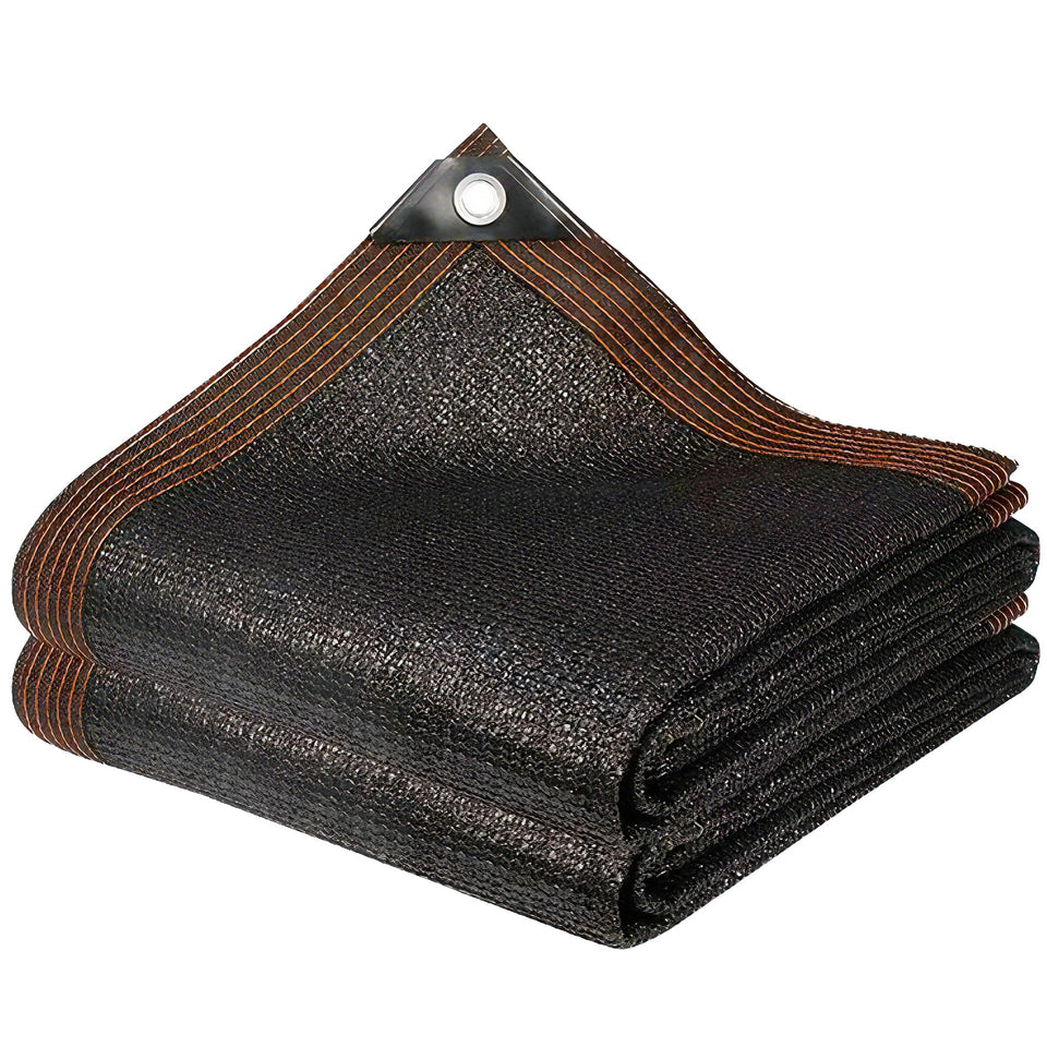 Winemana 40% shade cloth over garden beds to protect plants from intense sun.