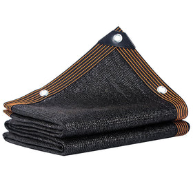 Winemana 70% shade cloth over garden beds for breathable sun protection.