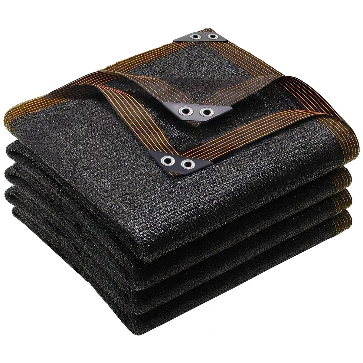 Winemana black shade cloth 50 percent patio setup provides cooling shade and outdoor comfort.