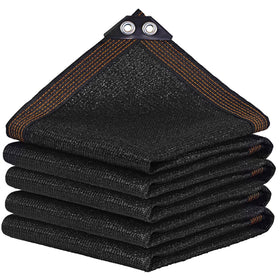Winemana black shade cloth with 90% coverage for plants and patios