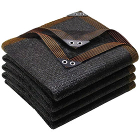 Winemana black shade cloth full view for versatile outdoor shading
