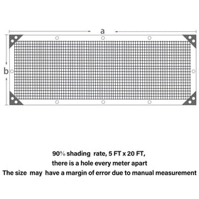 Winemana shade cloth grommets close-up shows reinforced edges for secure mounting
