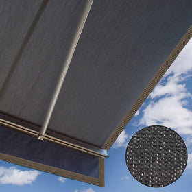 Winemana breathable shade cloth improves airflow while shielding patio or yard plants.