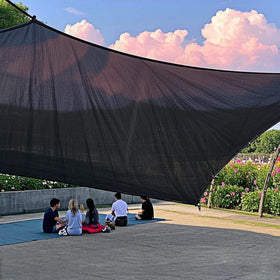 Winemana breathable mesh shade cloth promotes airflow and cooling