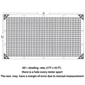 Winemana breathable polyethylene shade net keeps patios cool on hot days.