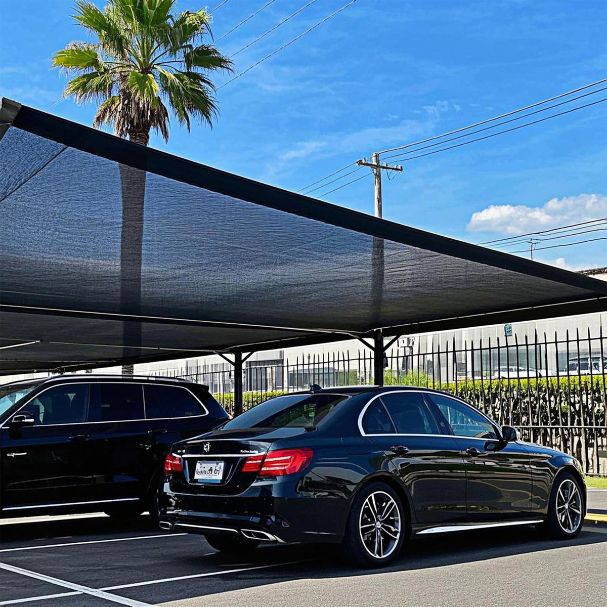 Winemana breathable shade net reduces heat buildup while letting light through