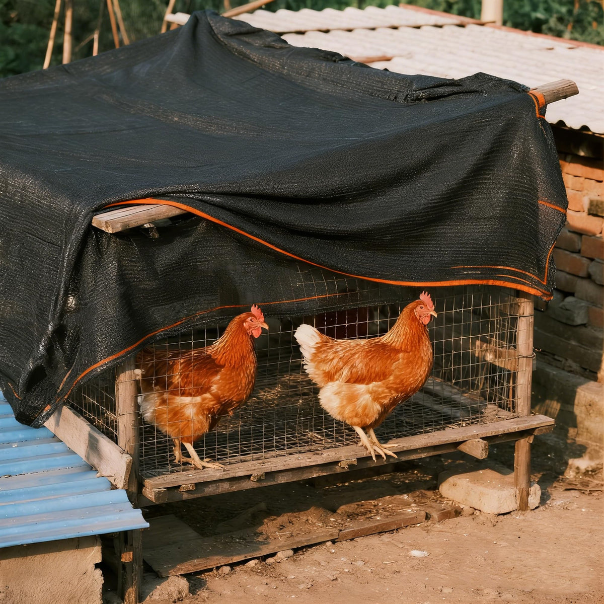 Winemana dog kennel cover shade improves outdoor comfort for pets.