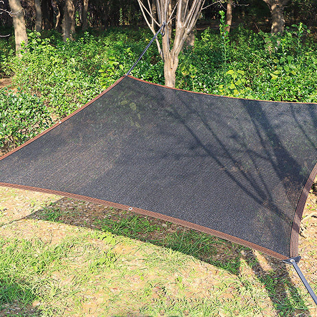Winemana easy-clean shade cloth cleans quickly with a garden hose.