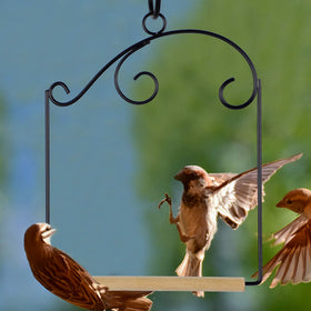 Winemana hummingbird swing with weather-friendly coating for outdoor use