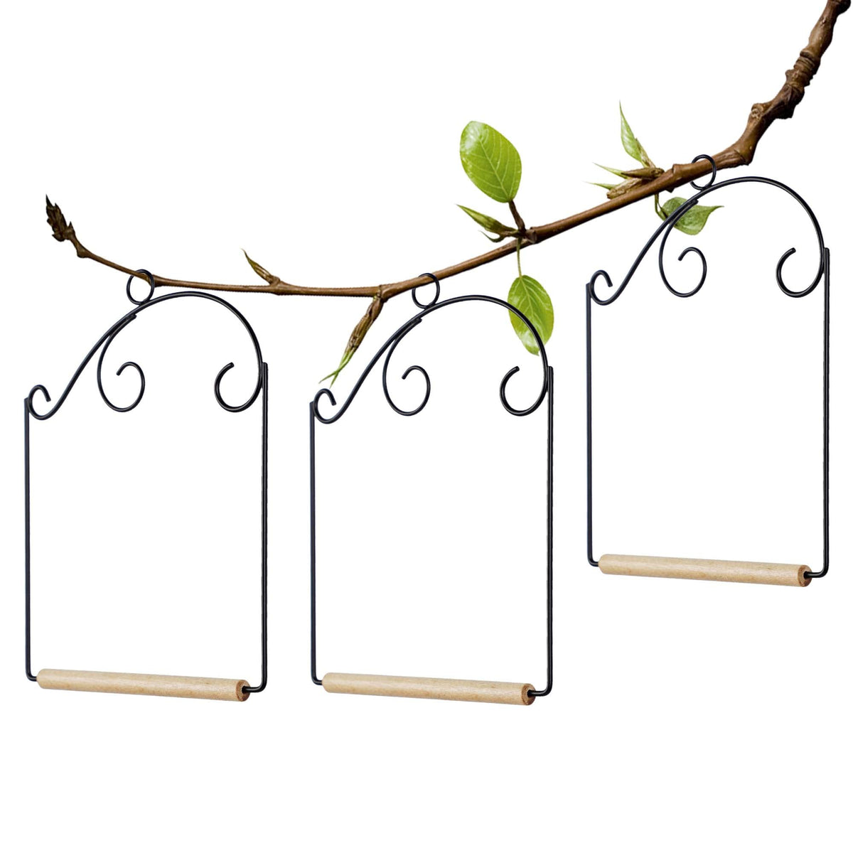 Winemana hummingbird swing with wooden dowel provides a natural resting perch