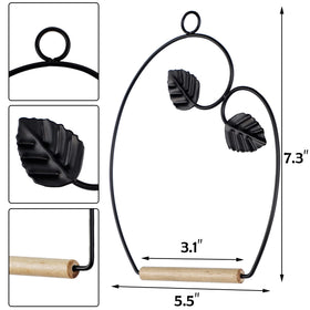 Winemana hummingbird swings ceiling or branch hook for versatile mounting
