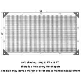 Winemana shade cloth using lock-stitch technology for durability