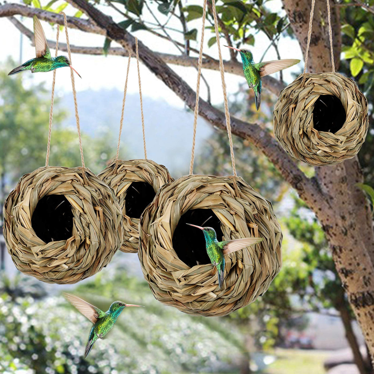 Winemana outdoor ball nest design suits patio, garden, or lawn.