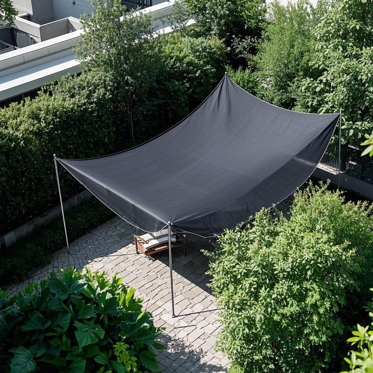 Winemana weatherproof shade netting shields outdoor spaces from harsh sun