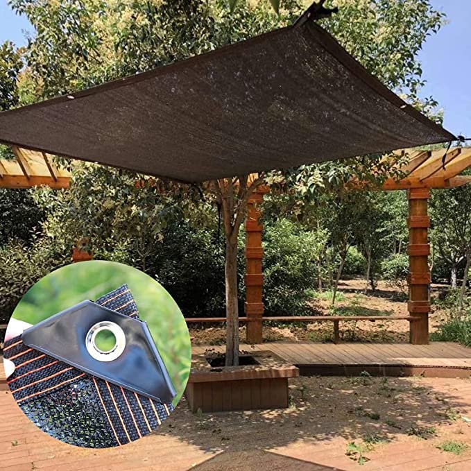 Winemana reinforced-edge shade cloth supports long-lasting outdoor shading.