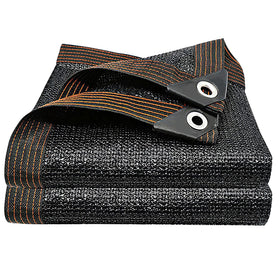 Winemana shade cloth with 50% coverage over greenhouse plants for cooling