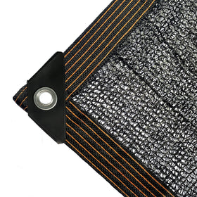 Winemana shade cloth edge grommets enable quick, secure hanging around greenhouses.