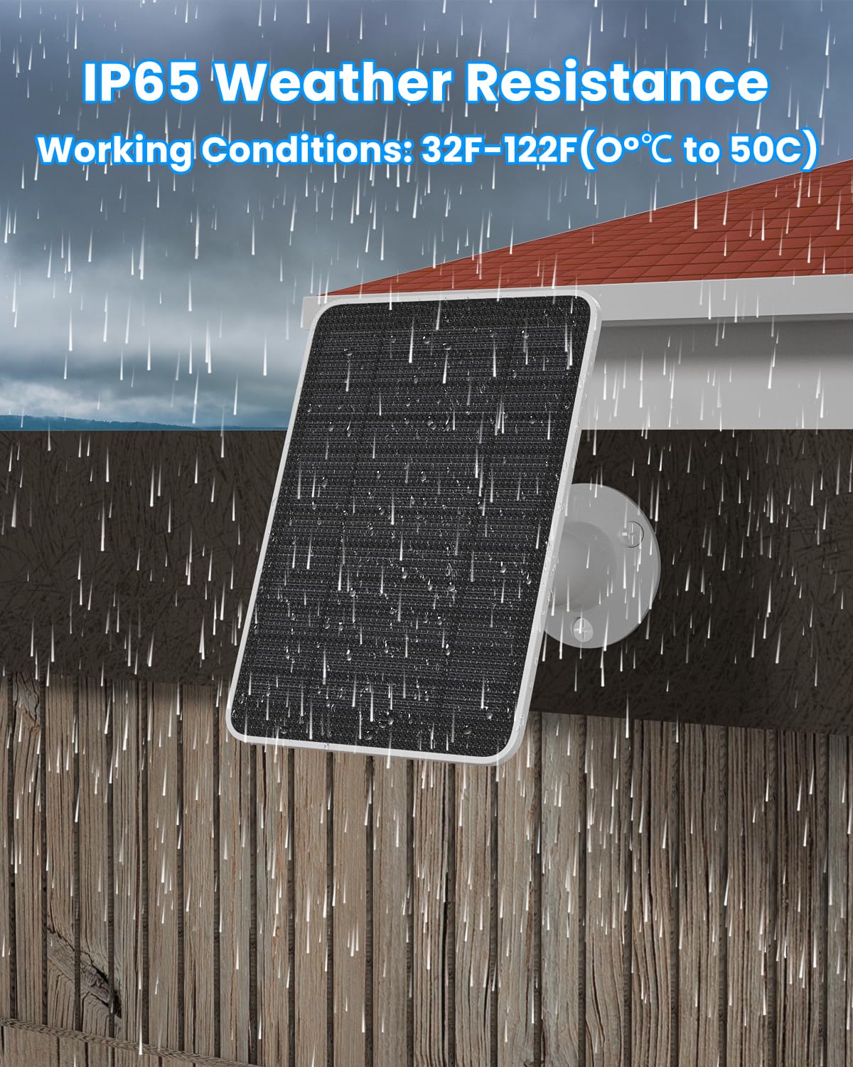 WININMETA 360-degree bracket for precise sun positioning and charging optimization
