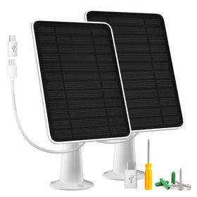 WININMETA Arlo Essential 2K Outdoor panel mounted on wall for steady power