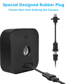 WININMETA IP65 weatherproof solar panel withstands rain and snow for outdoor use.