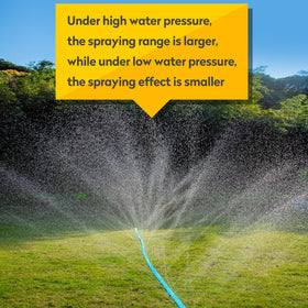 Winisok detachable end cap enables easy hose extensions.