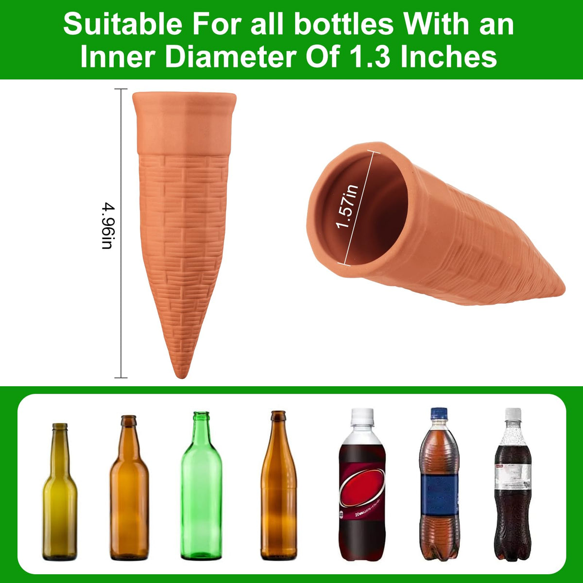 WinJiaYao bottle setup demonstrates easy, reliable plant watering.