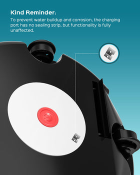 Winny Pool Cleaner quick-charge battery provides reliable runtime.